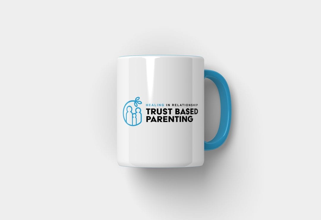 Trust Based Parenting Logo Mug Design