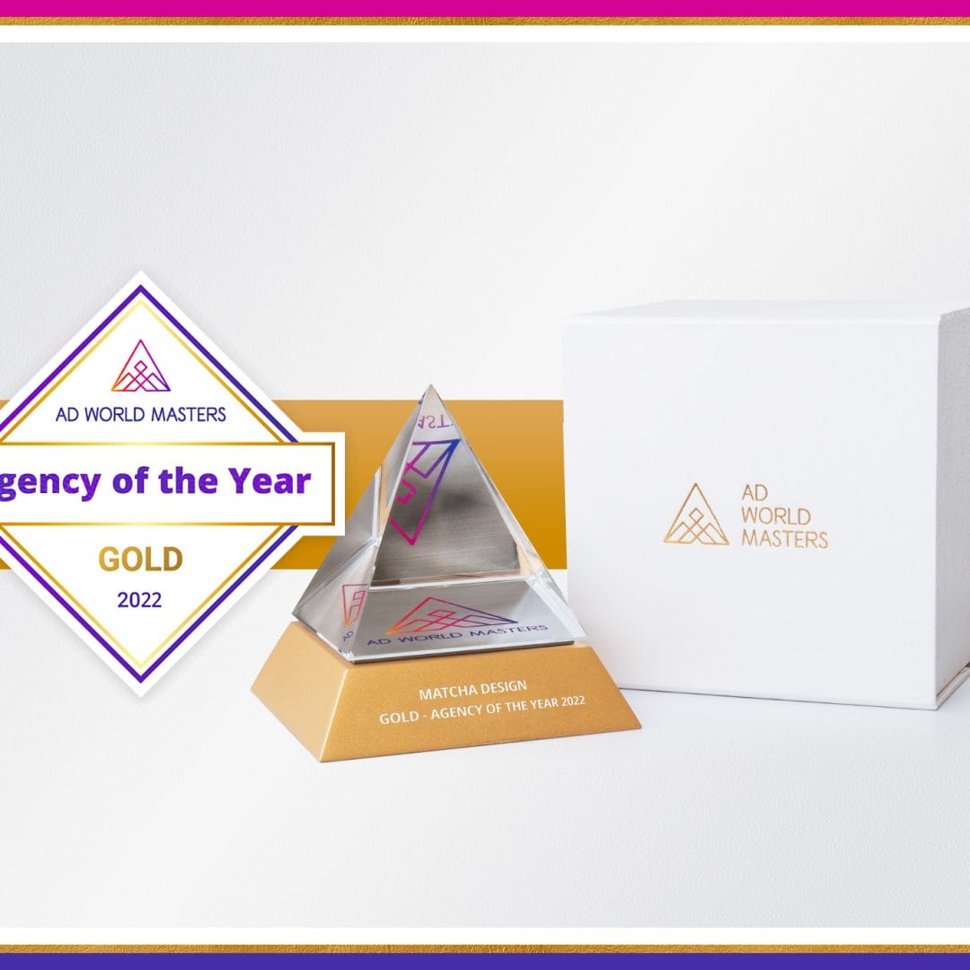 Matcha Design Dubbed “Agency of the Year” by AdWorld Masters for 2022